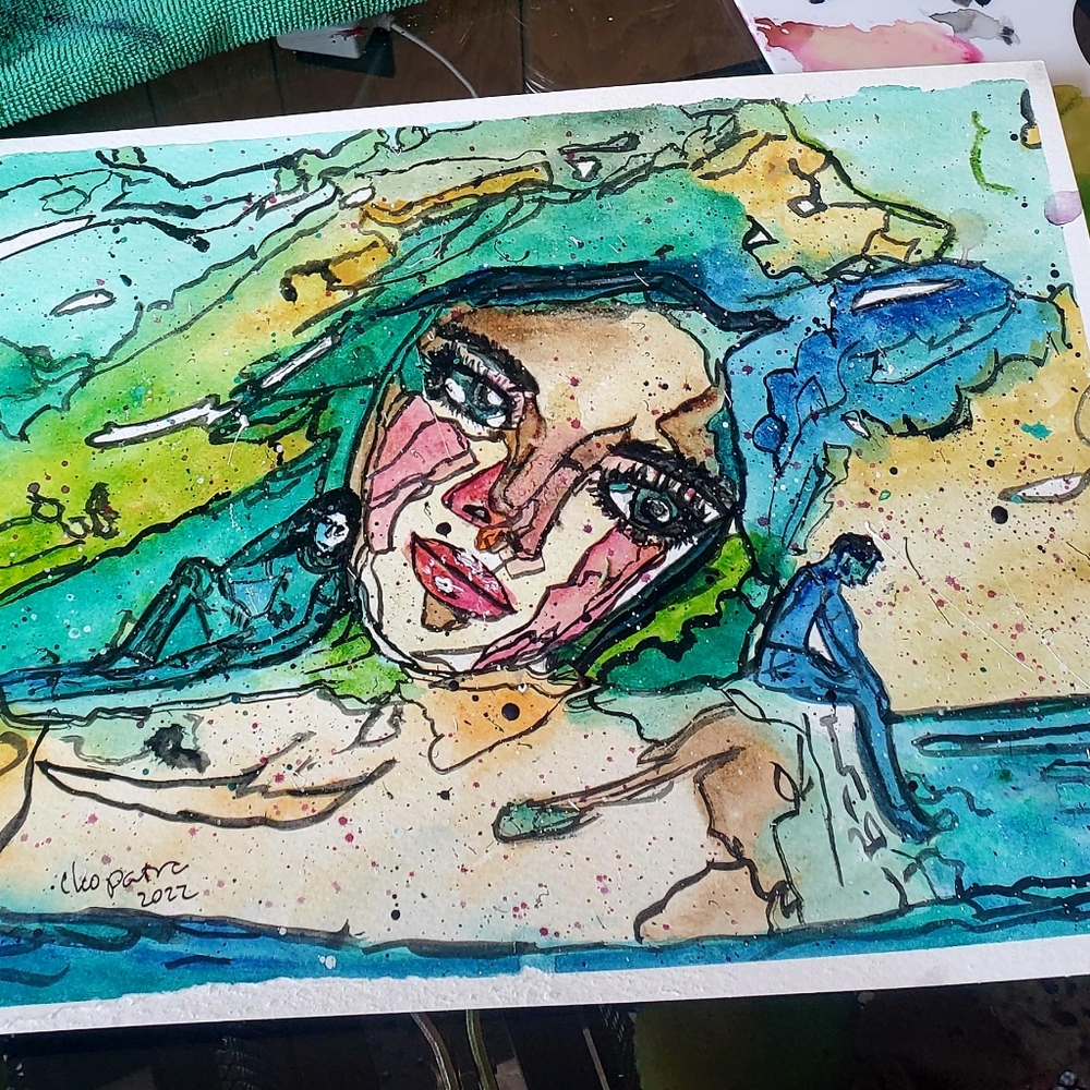 Watercolor painting by myself